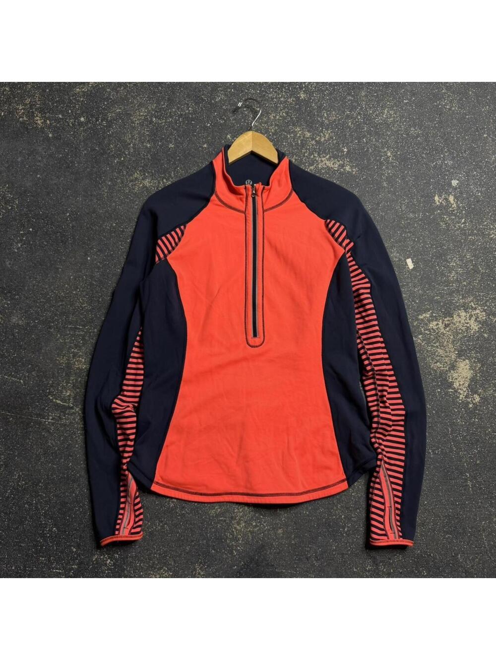 Lululemon "Run: With It" Flash Reflective 1/2 Zip